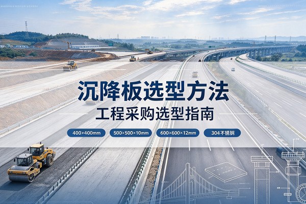 惠阳沉降板选择方法
