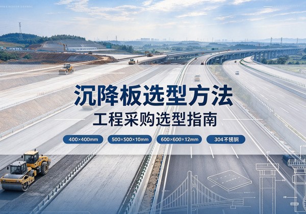 惠阳沉降板选择方法