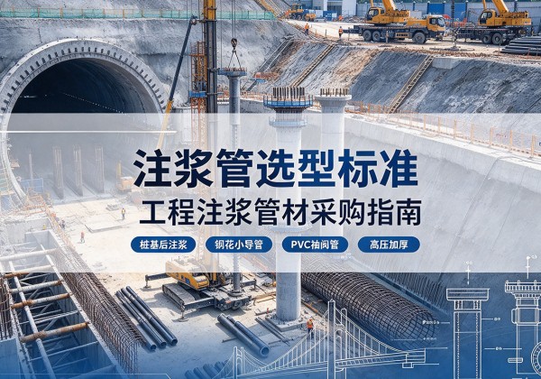 惠阳注浆管选型标准